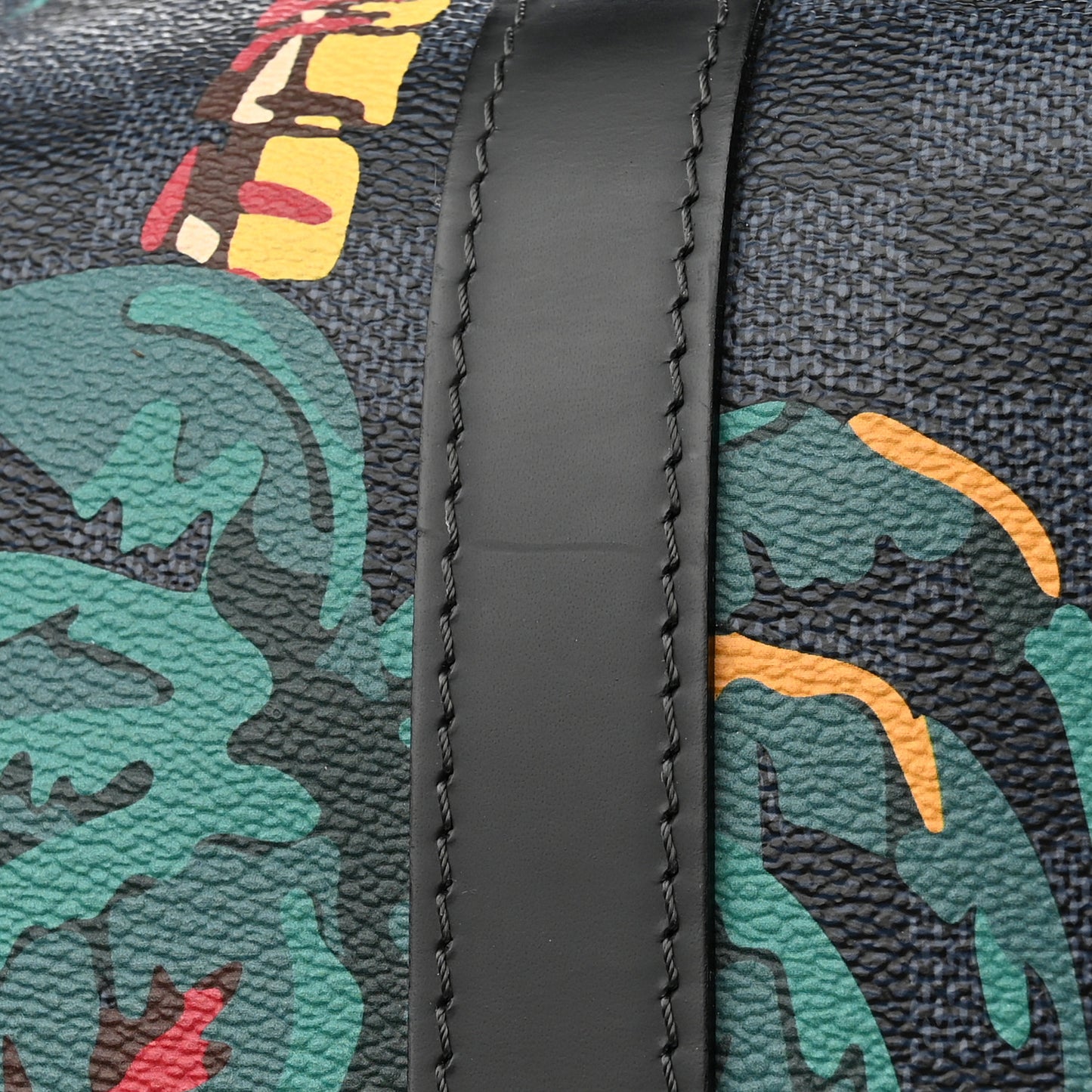 Damier Cobalt Jungle Keepall Bandouliere 55