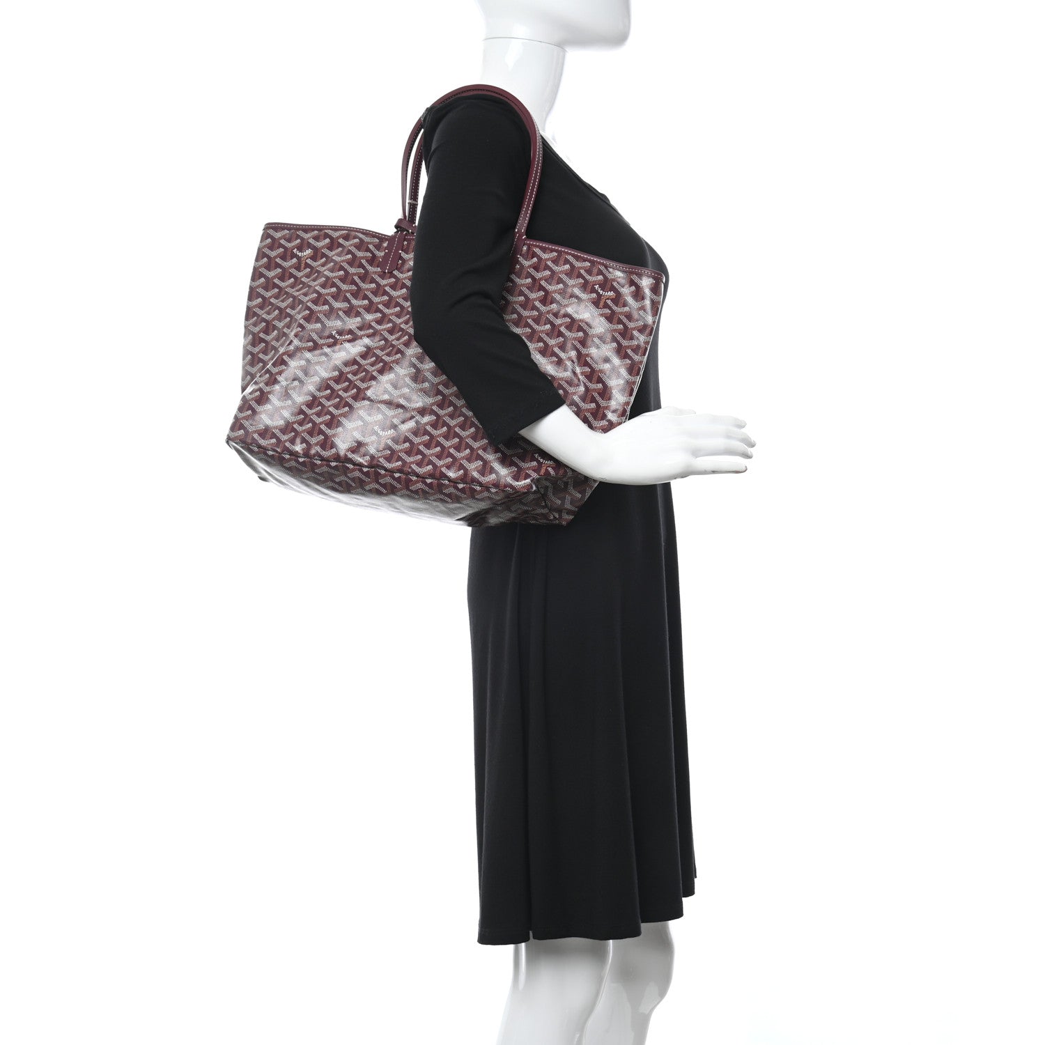 Goyard Goyardine Saint Louis PM Bordeaux 2 of 11