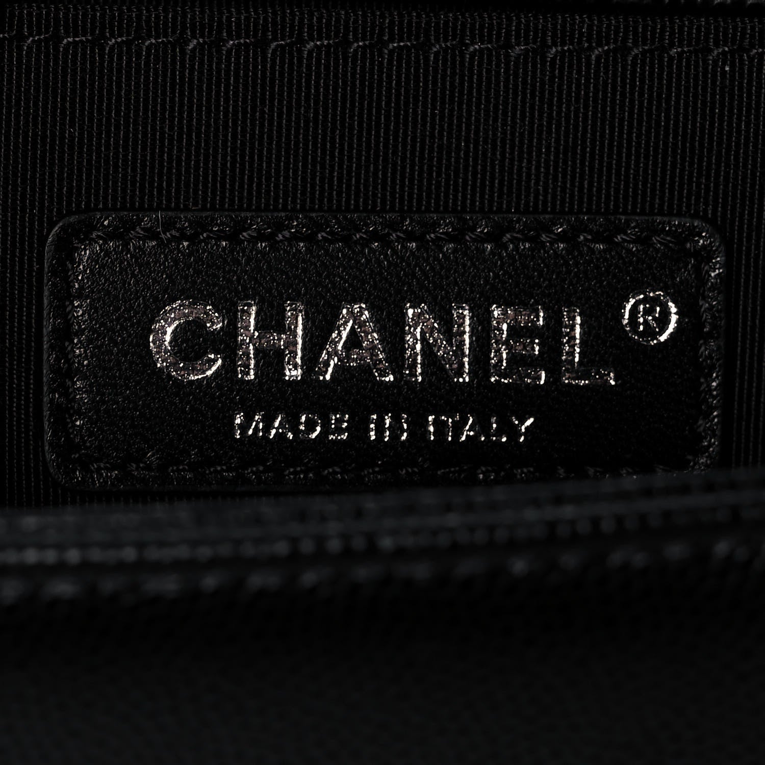 Chanel Caviar Quilted Medium Boy Flap Black 6 of 12