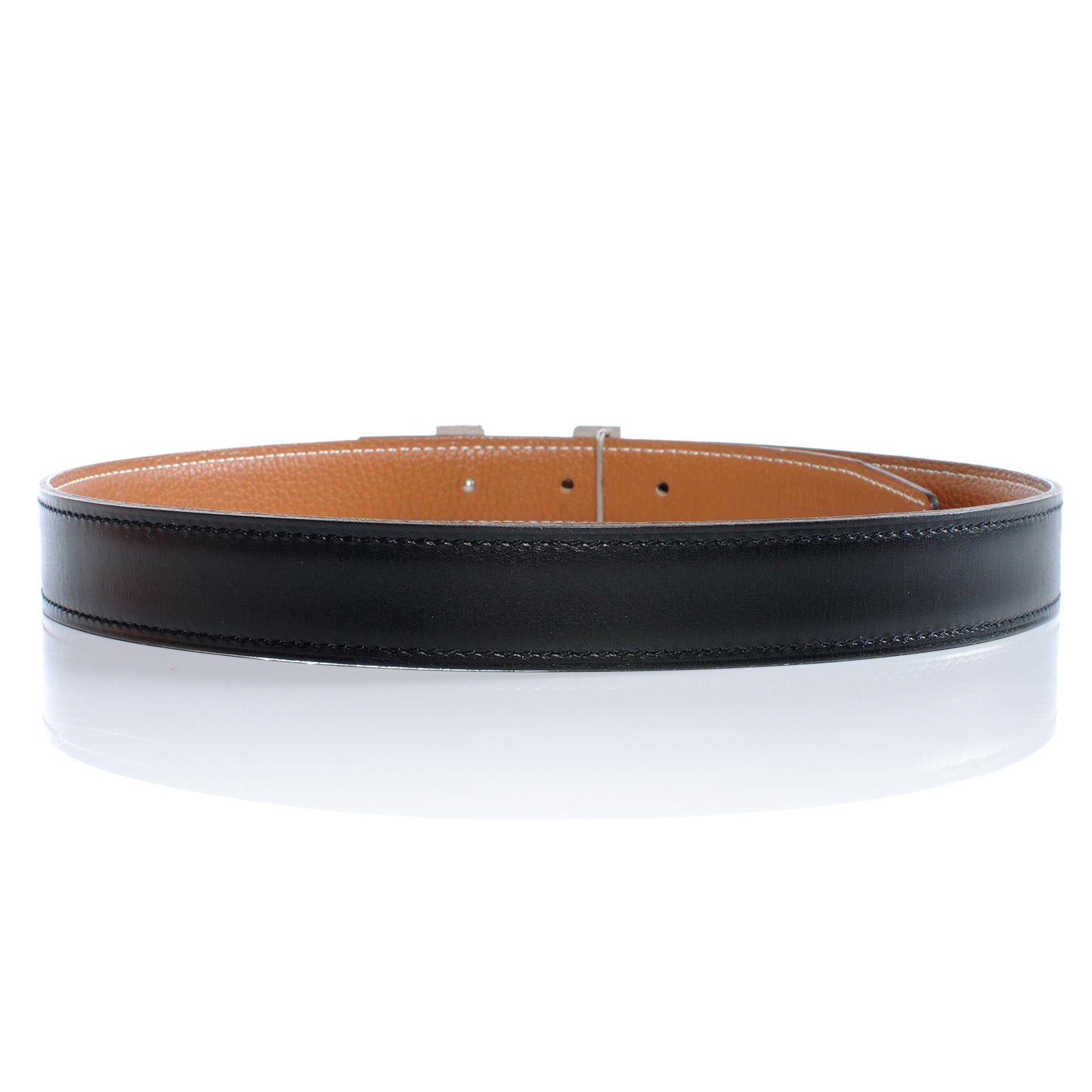 Box Togo Constance 24mm H Belt 70 Black Gold