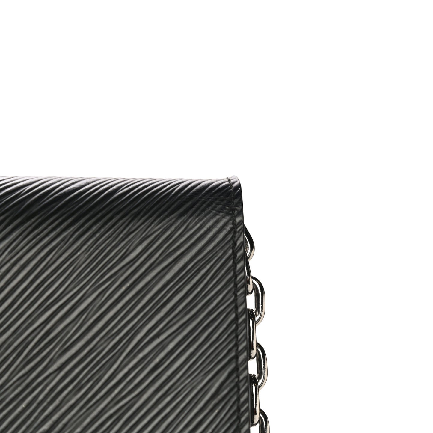 Epi Twist Chain Wallet Black
