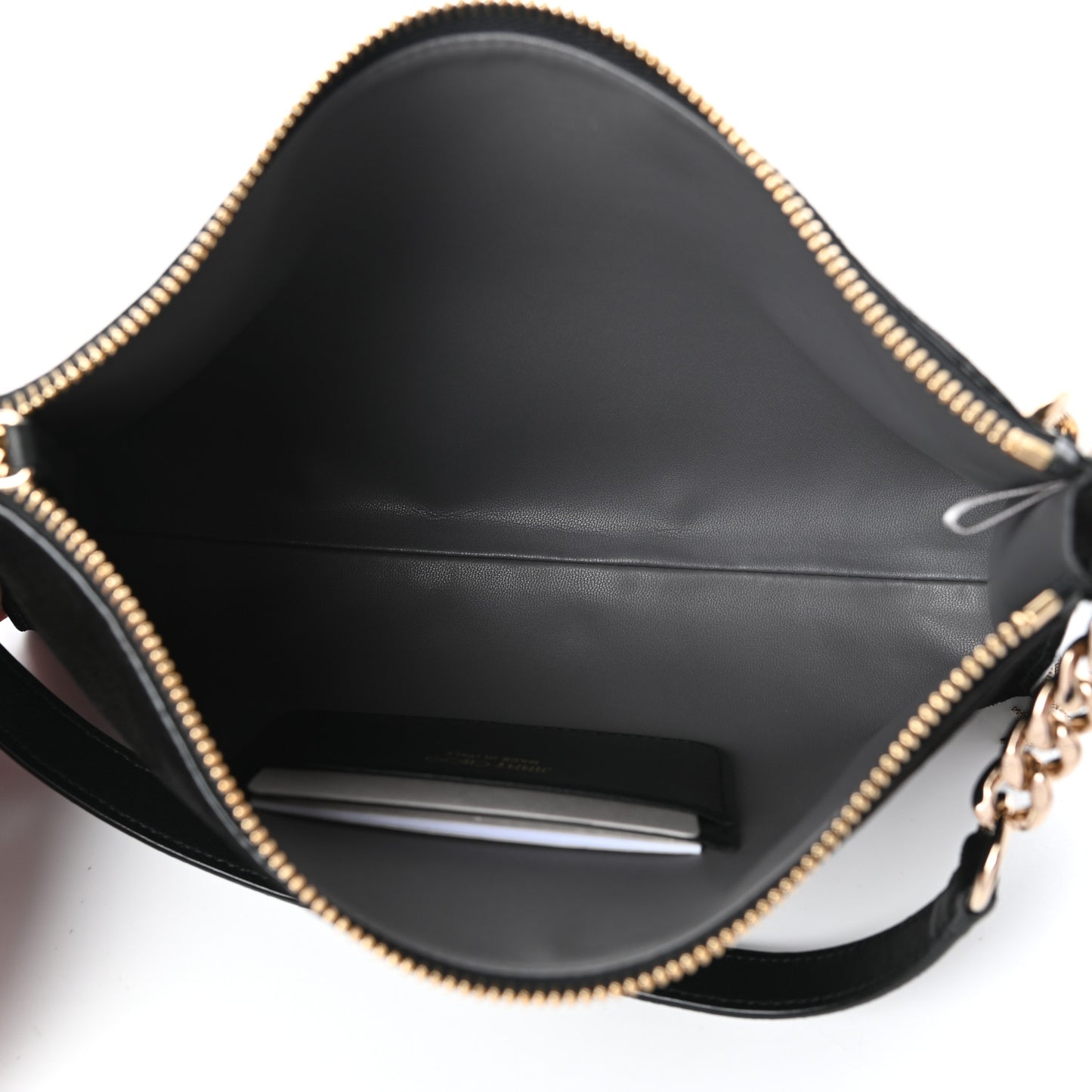 Suede Callie Mini Hobo Black