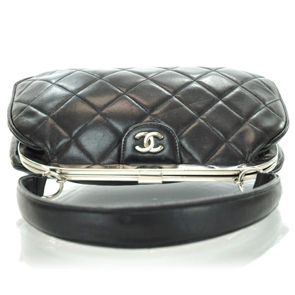 Chanel Lambskin Quilted Handbag Black 5 of 11