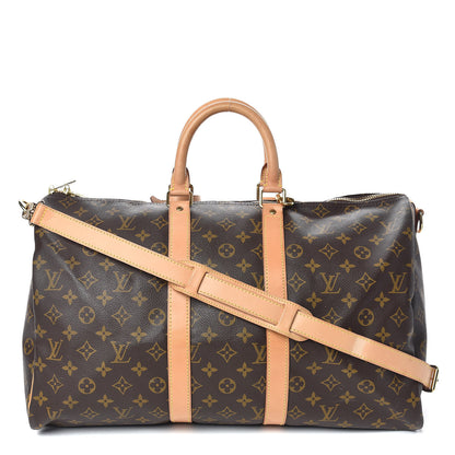 Louis Vuitton Monogram Keepall Bandouliere 45 1 of 15