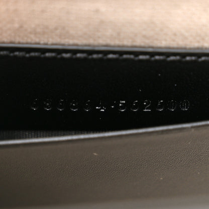 Gucci Calfskin Pony Hair Giraffe Print Mini Bamboo 1947 Top Handle Bag Beige Black Multicolor 7 of 11
