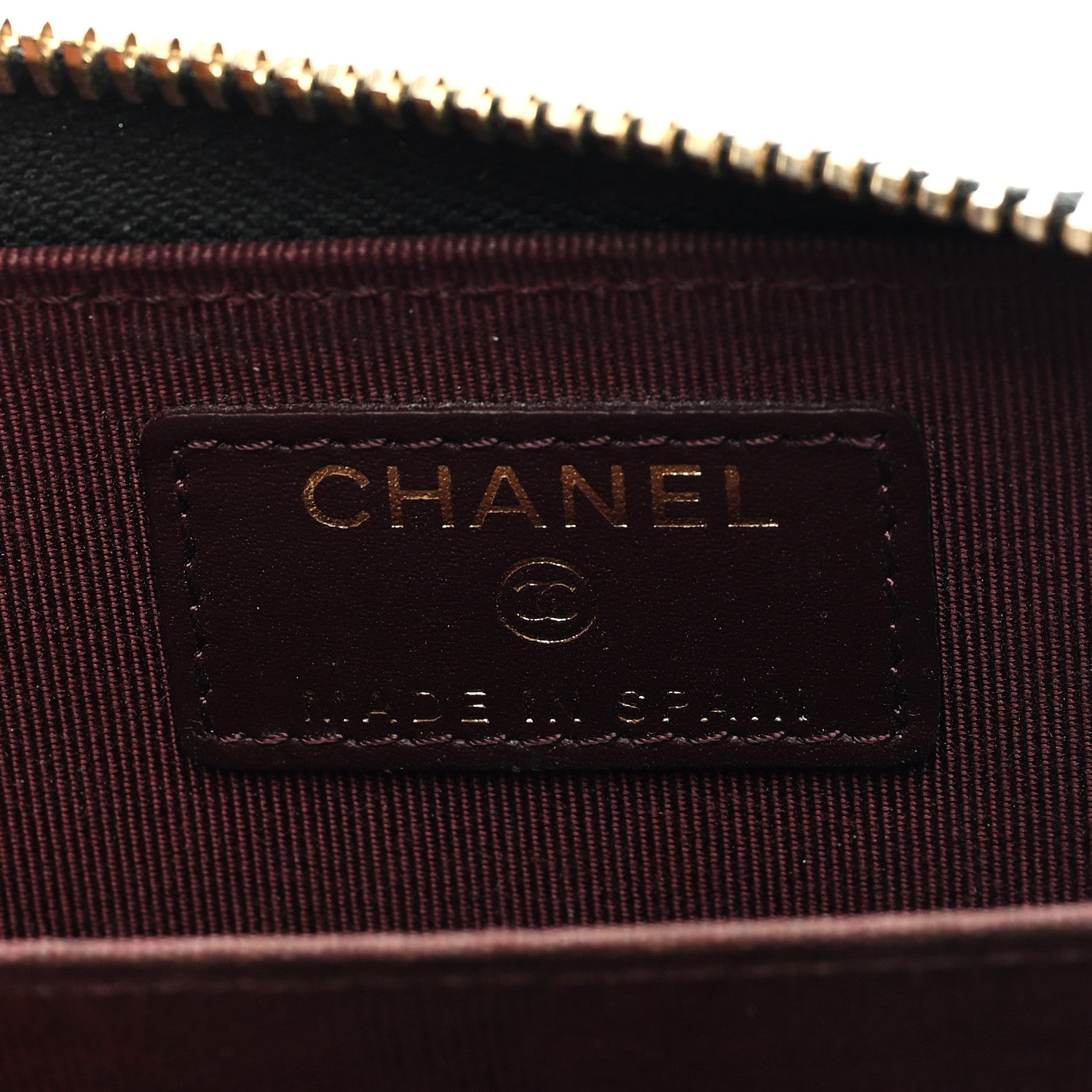 Chanel Caviar Quilted Zip Coin Purse Black 6 of 8