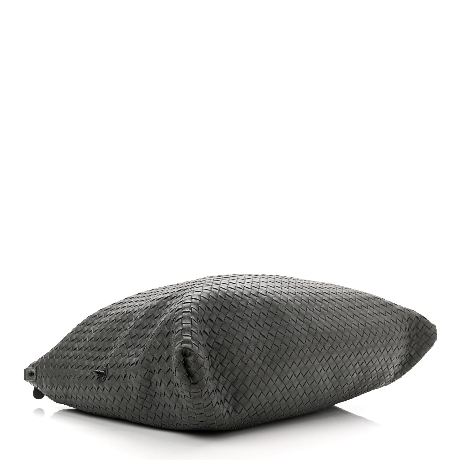 Bottega Veneta Nappa Intrecciato Maxi Convertible Tote Grey 5 of 11