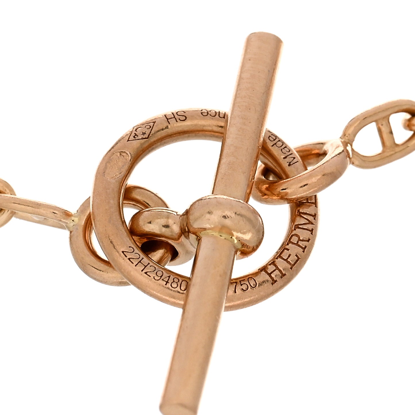 18K Rose Gold Diamond PM Farandole Bracelet SH