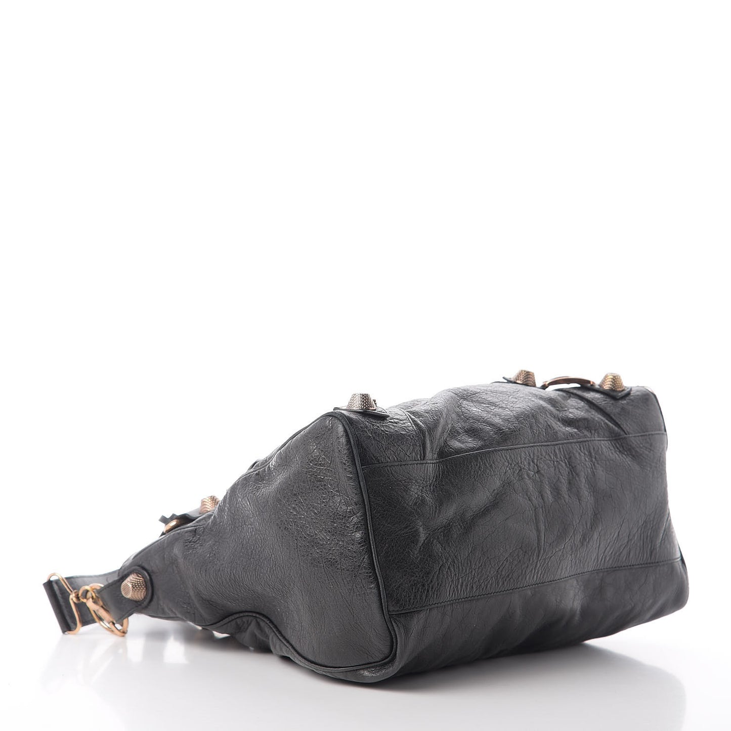 Agneau Giant 21 Rose Gold Hardware Velo Black