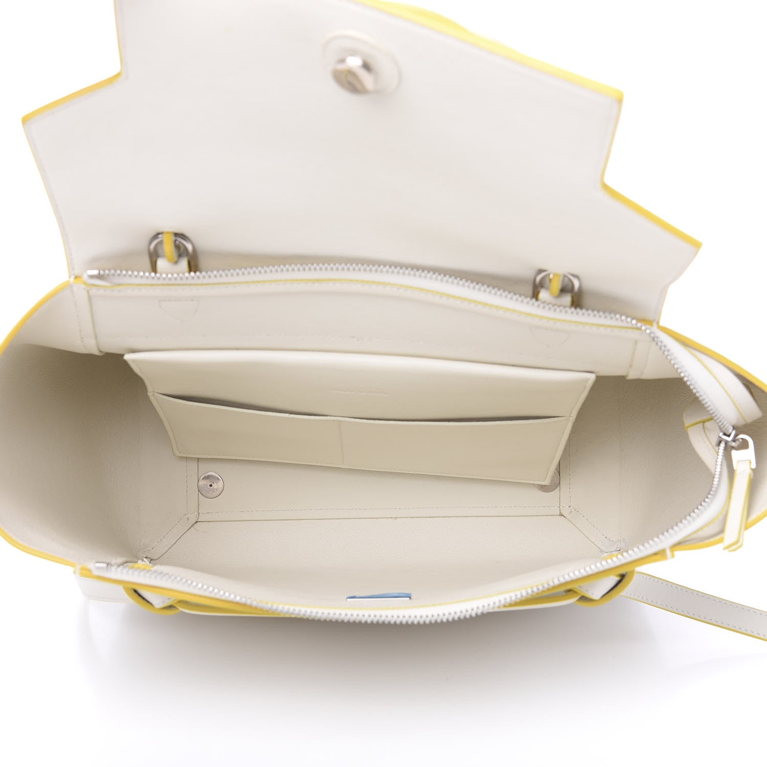 Celine Smooth Calfskin Small Belt Bag White 4 of 10