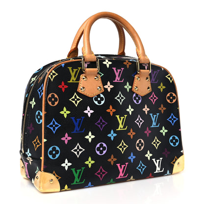Louis Vuitton Monogram Multicolor Trouville Black 3 of 8