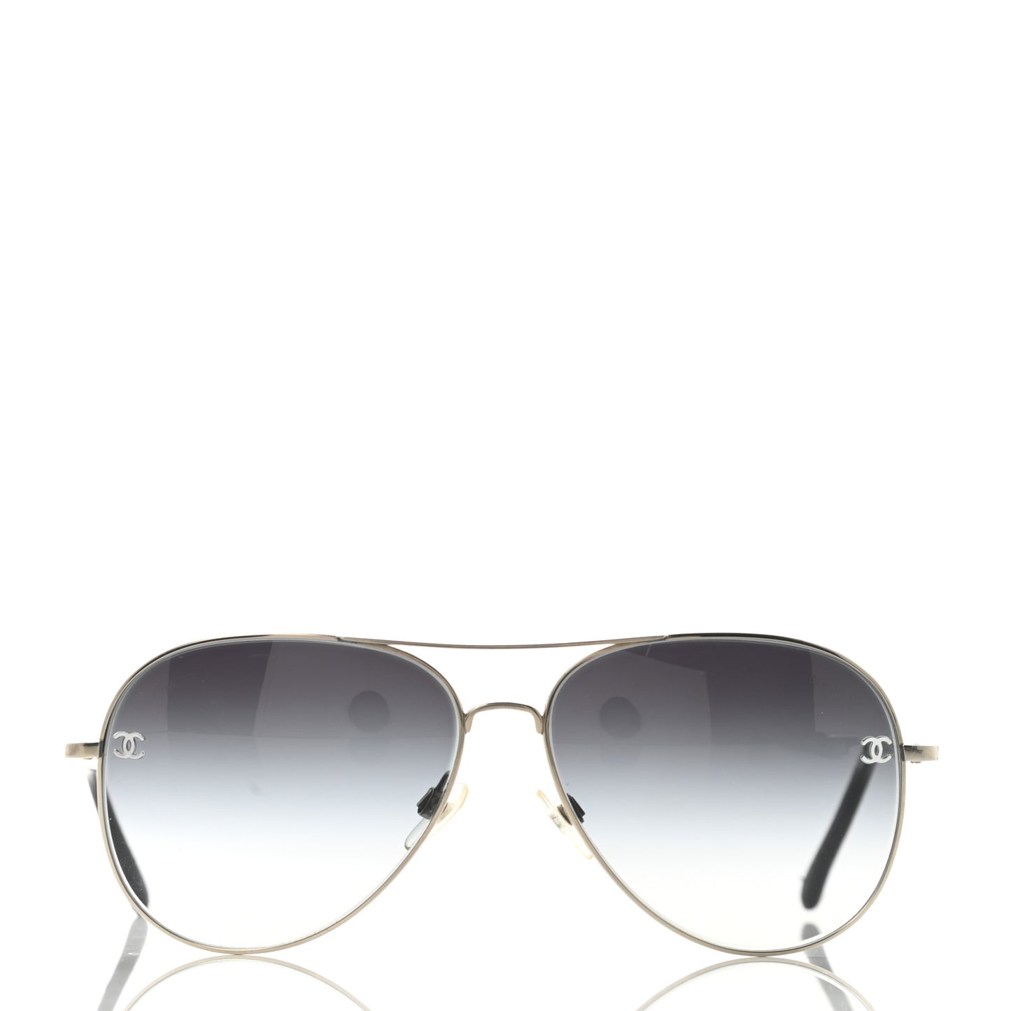 Aviator CC Sunglasses 4189 T-Q Silver