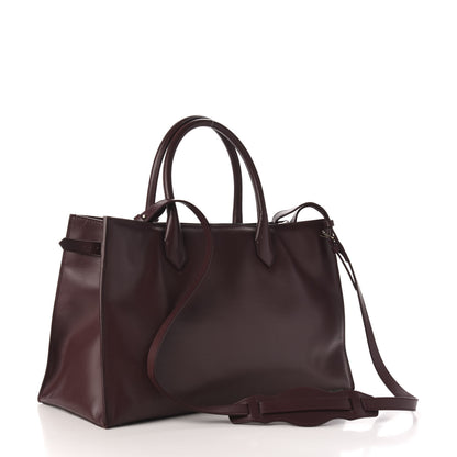 Balenciaga Calfskin Padlock Work S Bag Rouge Acajou 3 of 10