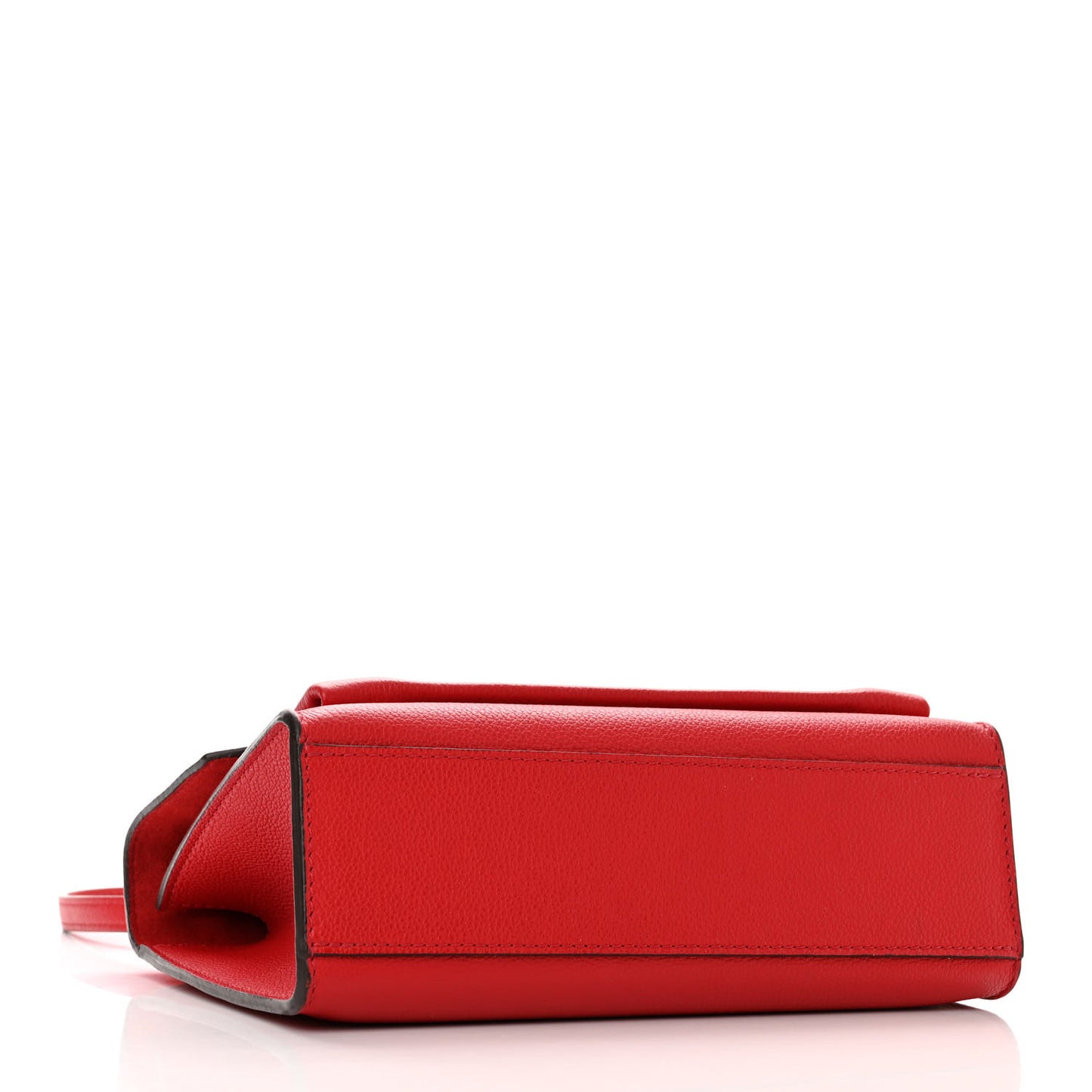 Soft Calfskin Mylockme Chain Bag BB Rubis