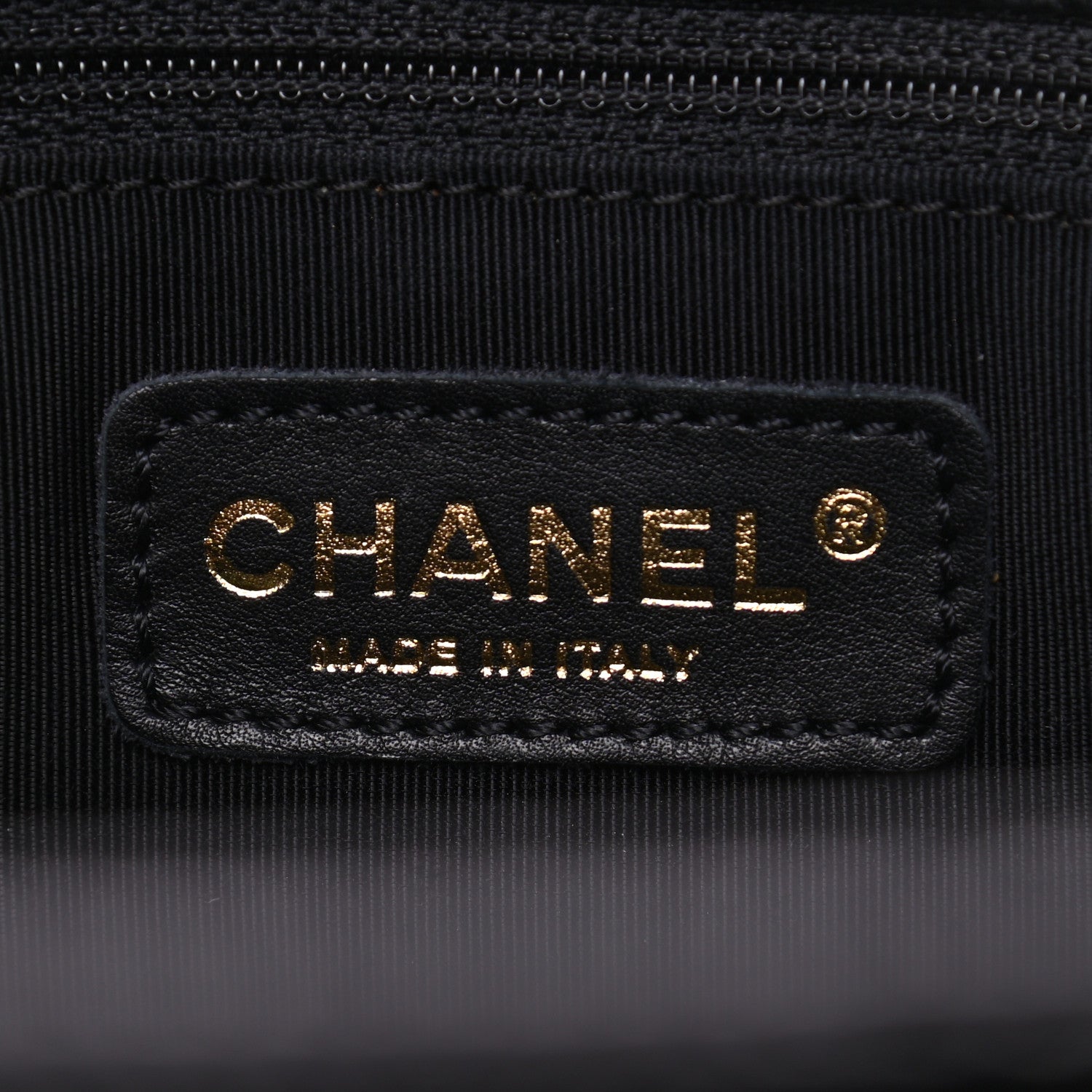 Chanel Caviar Quilted Grand Shopping Tote GST Black 6 of 9