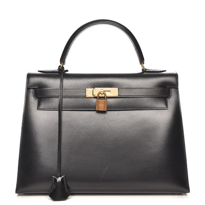Hermes Box Kelly Sellier 32 Black 1 of 30