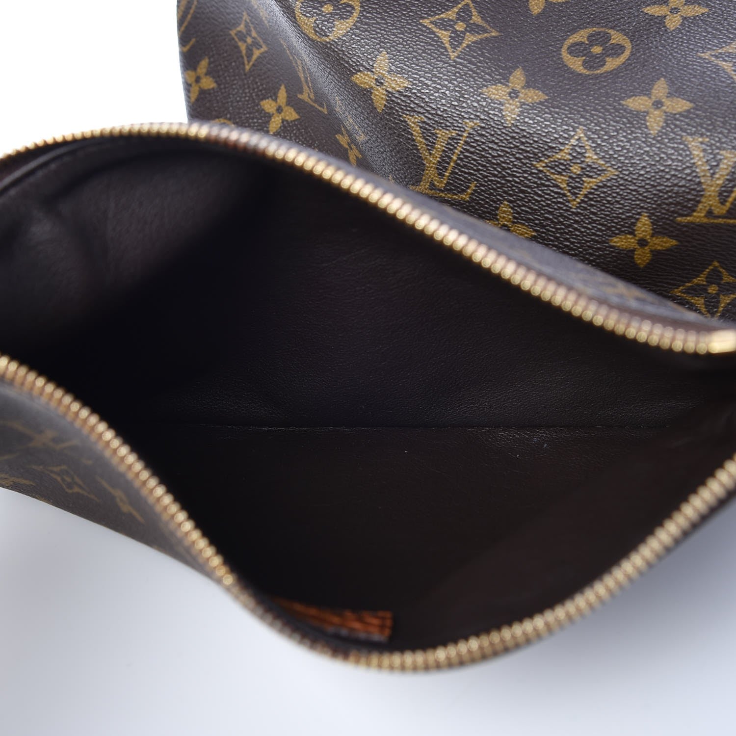 Louis Vuitton Monogram Mahina XL Crocodile Trim Tote 8 of 8