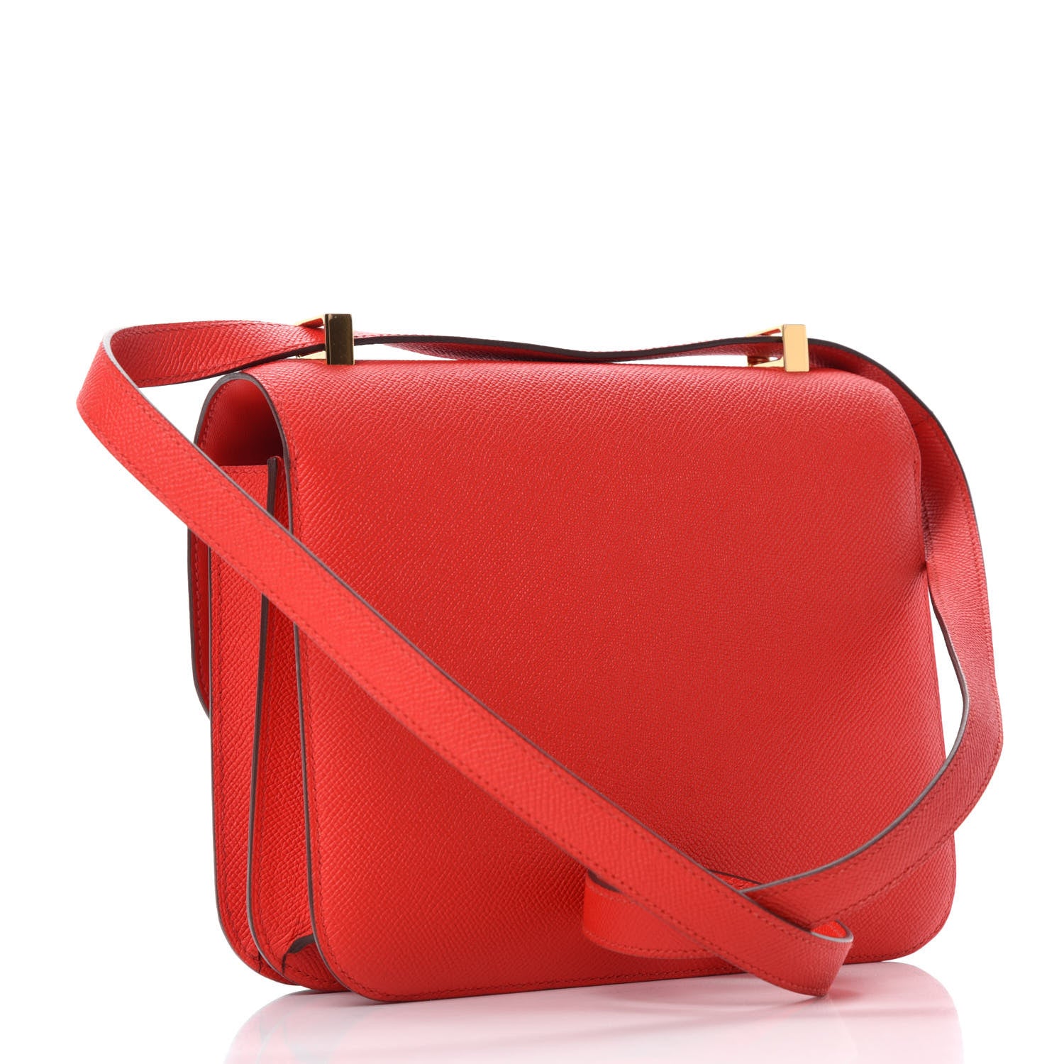 Hermes Epsom Constance 24 Rouge Casaque 3 of 11