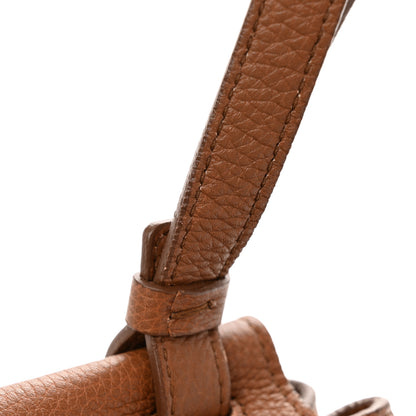 Salvatore Ferragamo Grained Calfskin Ginger Crossbody Brown 14 of 14