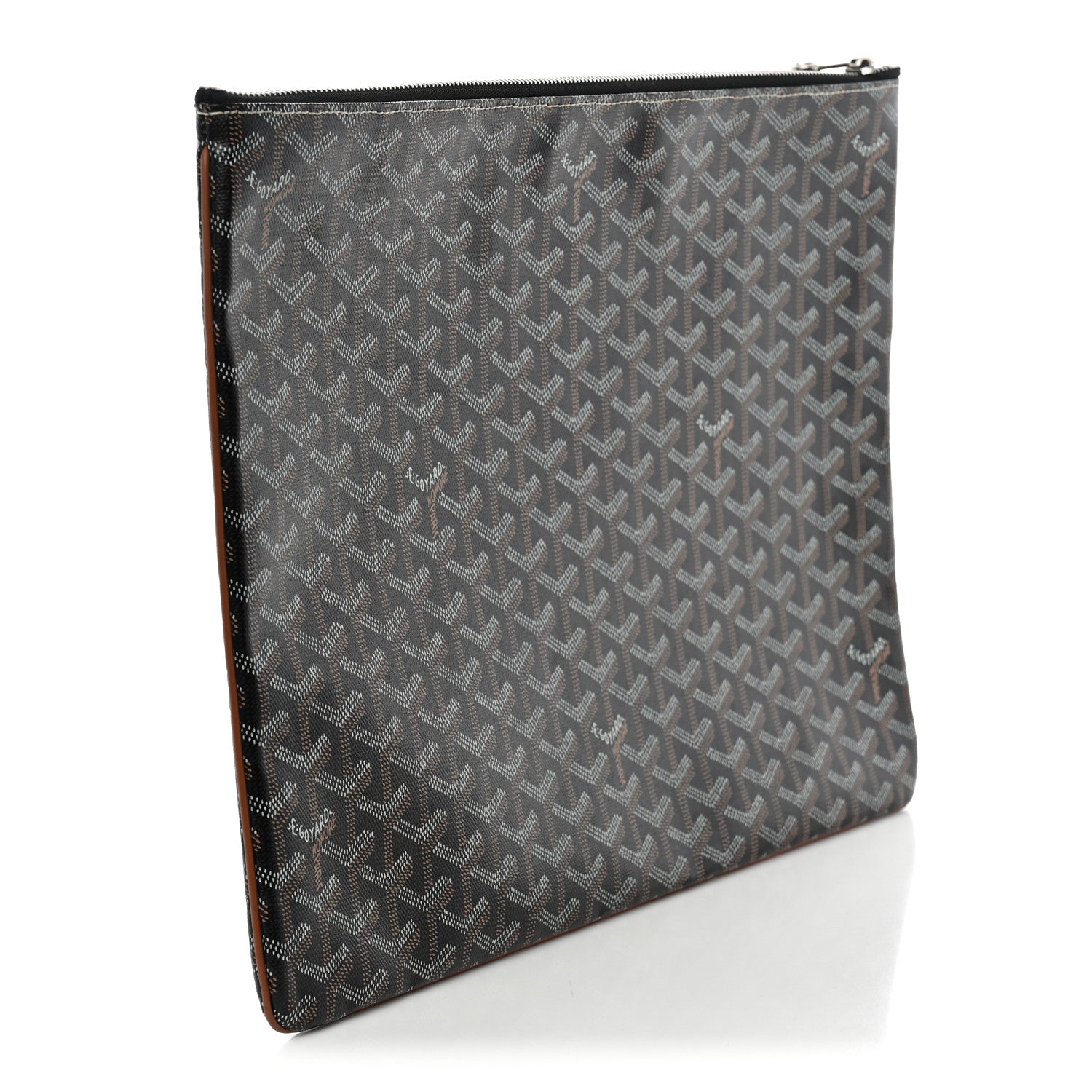 Goyard Goyardine Senat Pochette GM Black 3 of 7