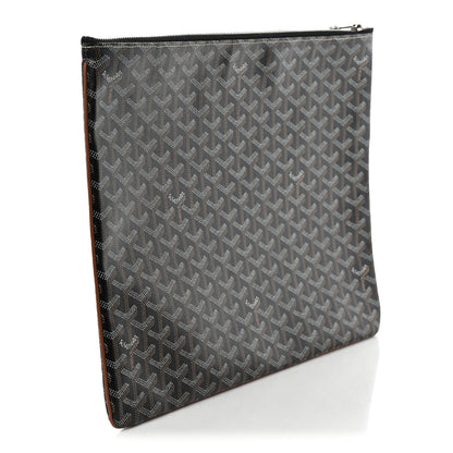 Goyard Goyardine Senat Pochette GM Black 3 of 7