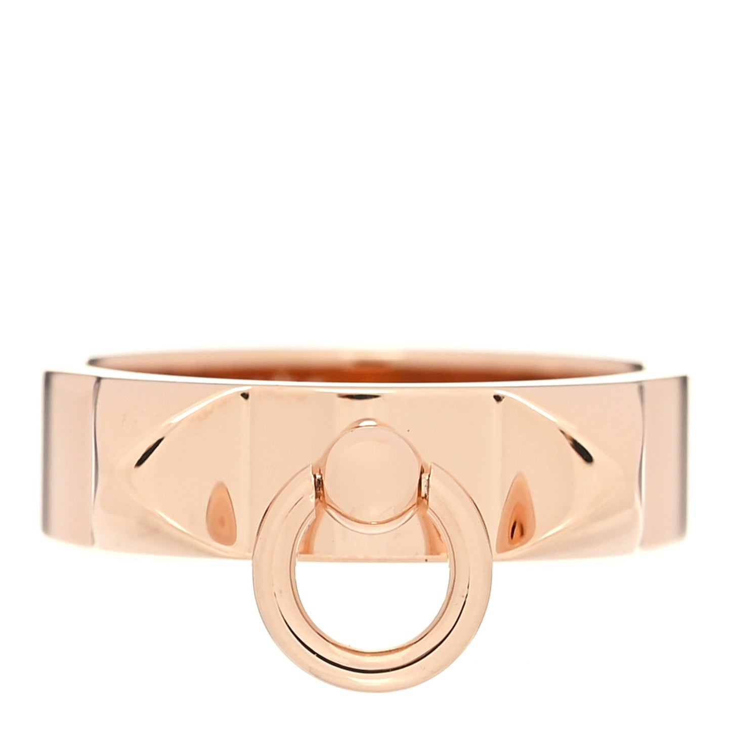 18K Rose Gold PM Collier De Chien Ring 50 5.25