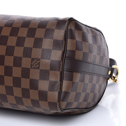 Louis Vuitton Damier Ebene Speedy Bandouliere 25 9 of 11