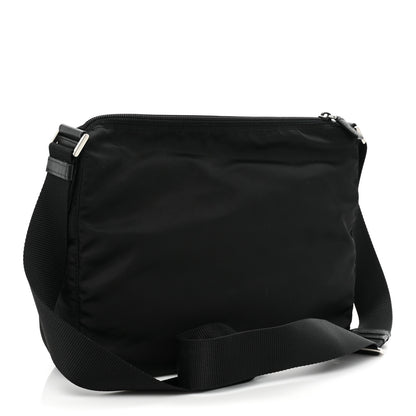 Prada Tessuto Nylon Messenger Bag Black 3 of 10