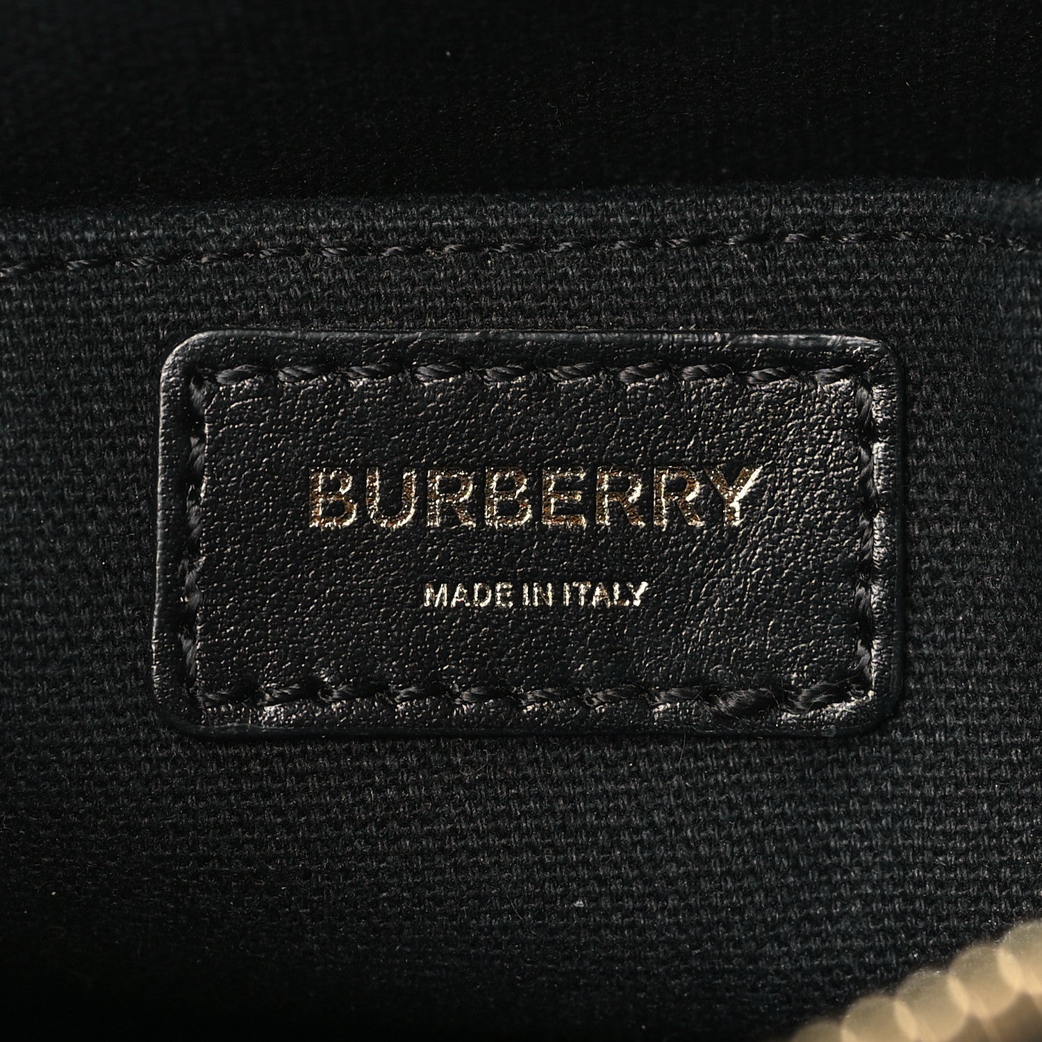 Burberry Calfskin Vintage Check Camera Bag Archive Beige 6 of 9