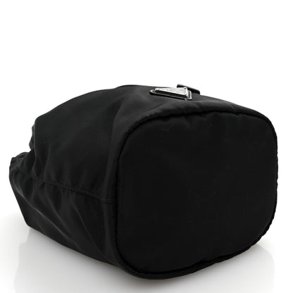 Prada Re-Nylon Saffiano Bucket Wristlet Black 4 of 9