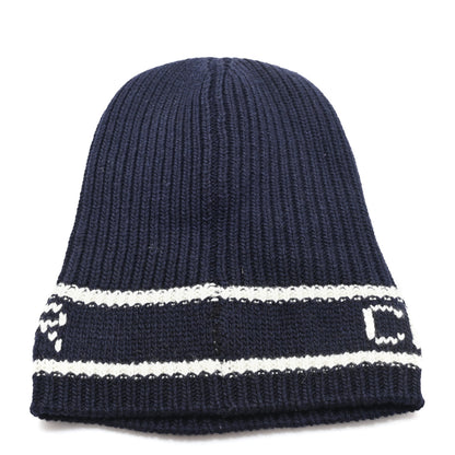 Christian Dior Wool Cashmere Star Beanie Blue Marine 3 of 5