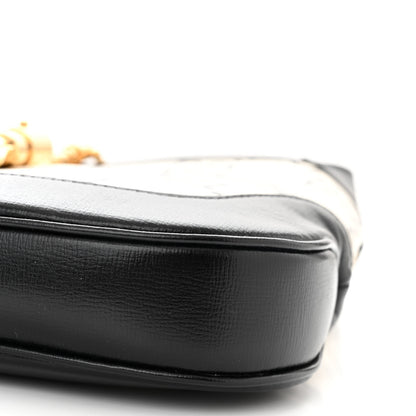Gucci Azalea Calfskin GG Monogram Bi-Color Debossed Small Jackie 1961 Hobo Mystic White Black 10 of 10