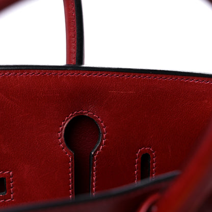 Hermes Box Birkin 30 Rouge H 15 of 21