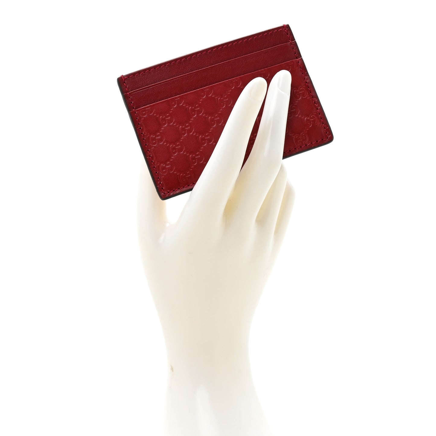 Microguccissima Card Holder Red