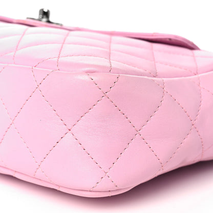 Chanel Calfskin Quilted Cambon Camera Case Pink Black 8 of 8