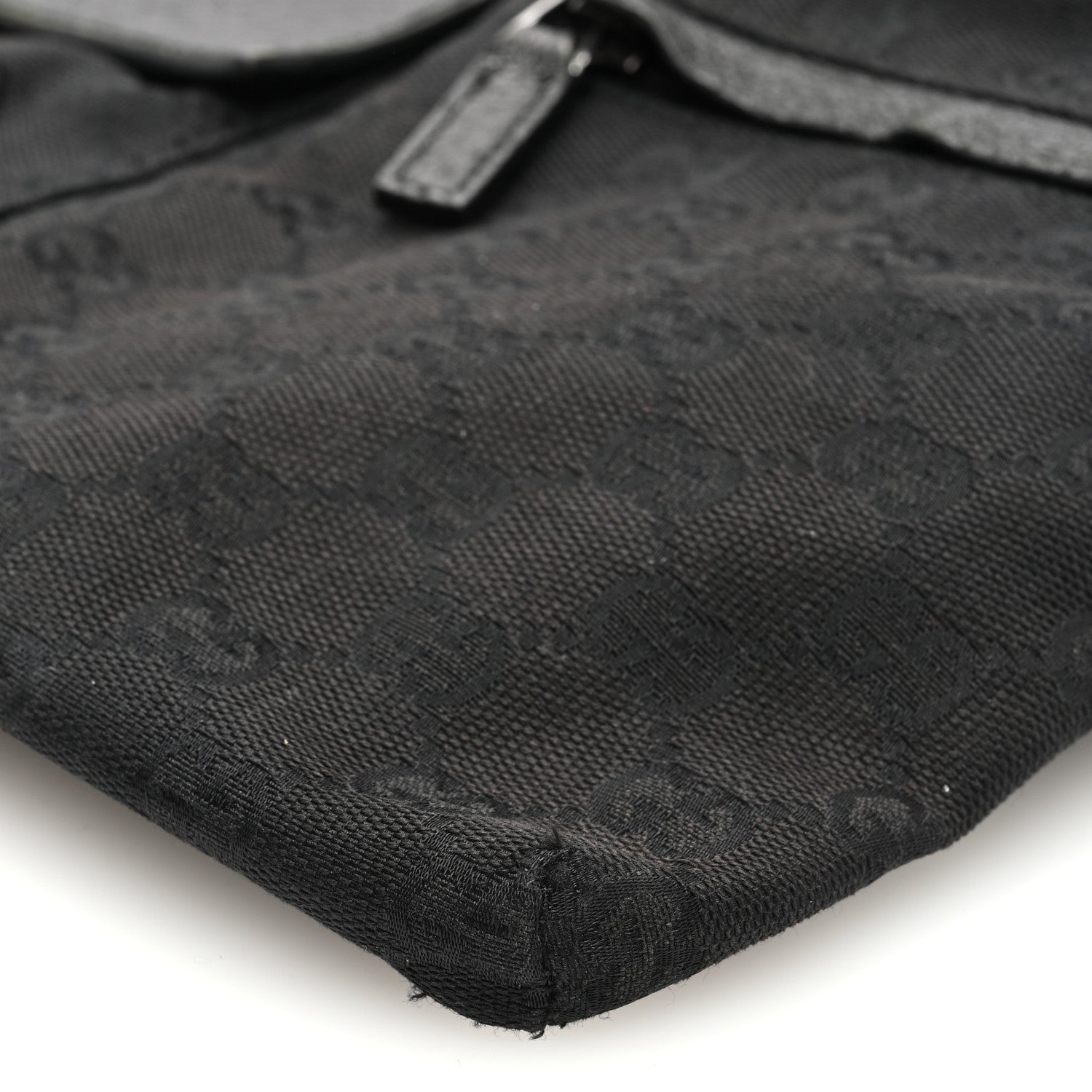 Gucci GG Monogram Double Pocket Belt Bag Black 10 of 10