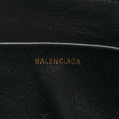 Balenciaga Calfskin Logo Large Ville Zip Pouch Beige 5 of 6