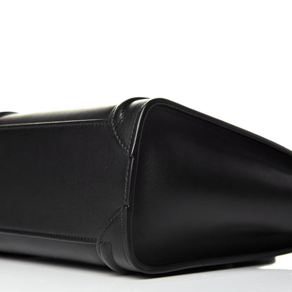Celine Smooth Calfskin Nano Luggage Black 9 of 9