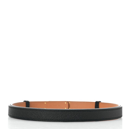 Hermes Epsom Kelly Belt Black 2 of 4