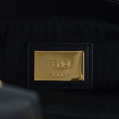 Fendi Vitello Elite Medium 2Jours Tote Black 6 of 6