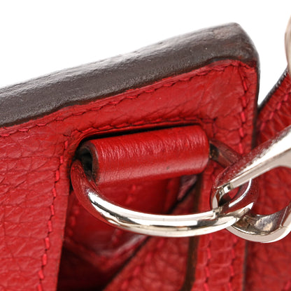 Hermes Taurillon Clemence Jypsiere 28 Rouge Casaque 12 of 15