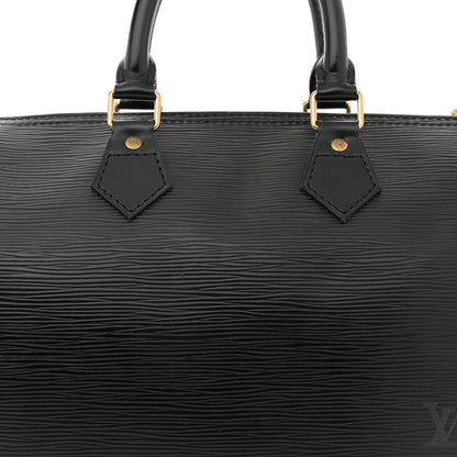 Louis Vuitton Epi Speedy 25 Black 8 of 16