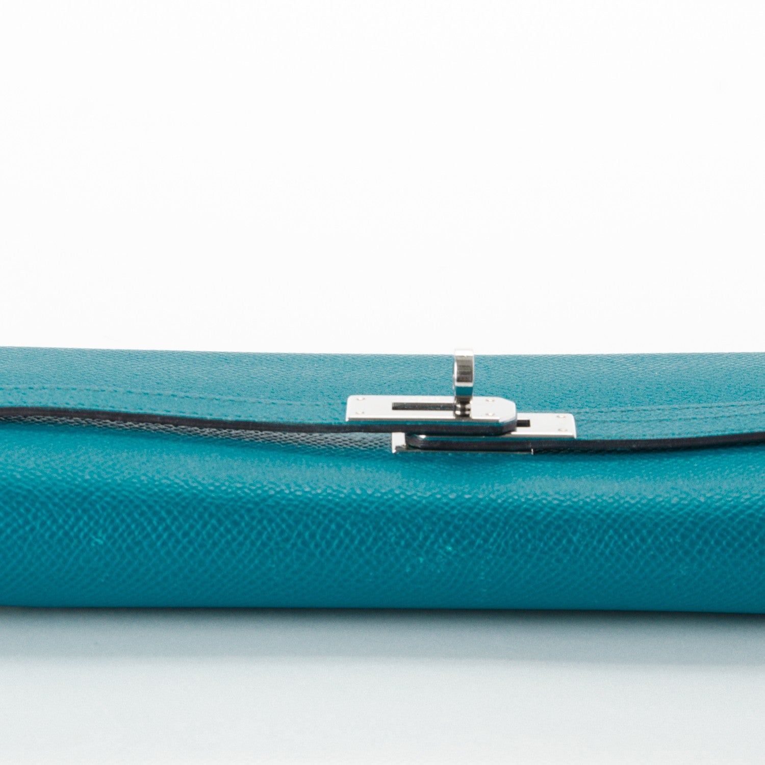 Hermes Epsom Kelly Longue Wallet Bleu Izmir 7 of 8