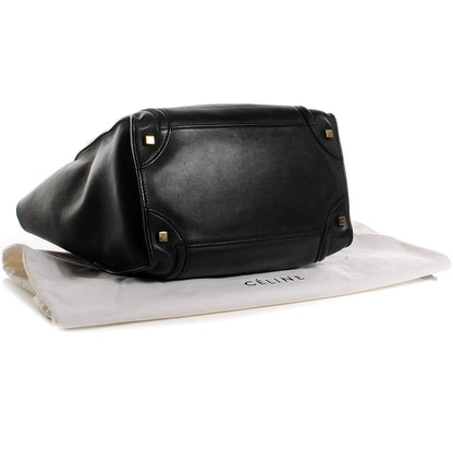Celine Smooth Calfskin Mini Luggage Black 4 of 7
