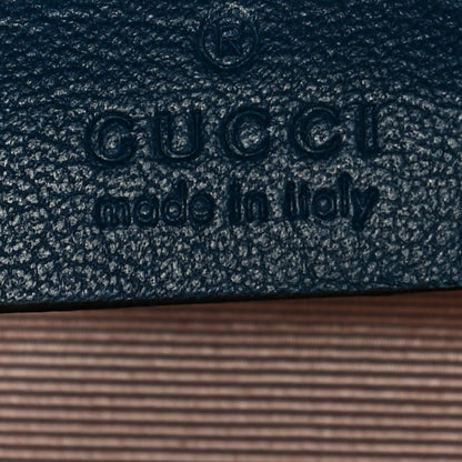 Gucci Lambskin Linea Matisse Shoulder Bag Blue 6 of 10