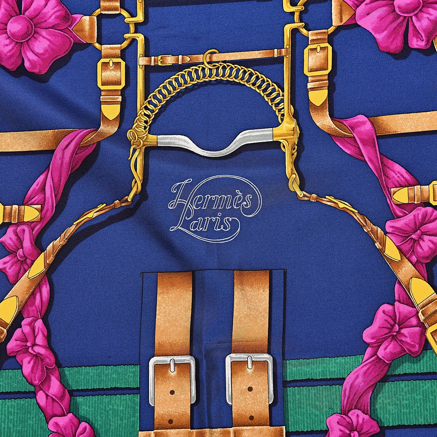 Silk Grand Manege Scarf 90