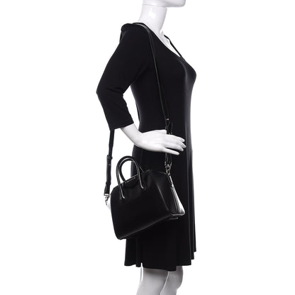 Givenchy Shiny Lord Calfskin Mini Antigona Black 2 of 11