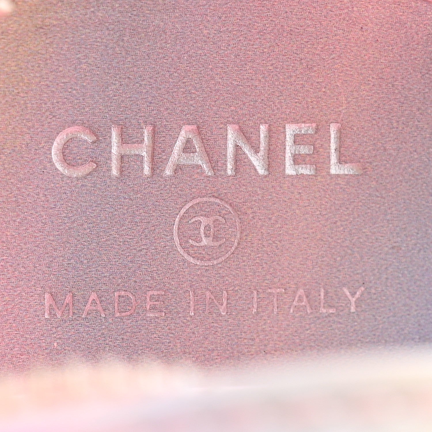 Chanel PVC Lambskin Filigree Round Clutch With Chain Pink 6 of 12