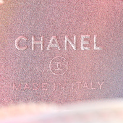Chanel PVC Lambskin Filigree Round Clutch With Chain Pink 6 of 12