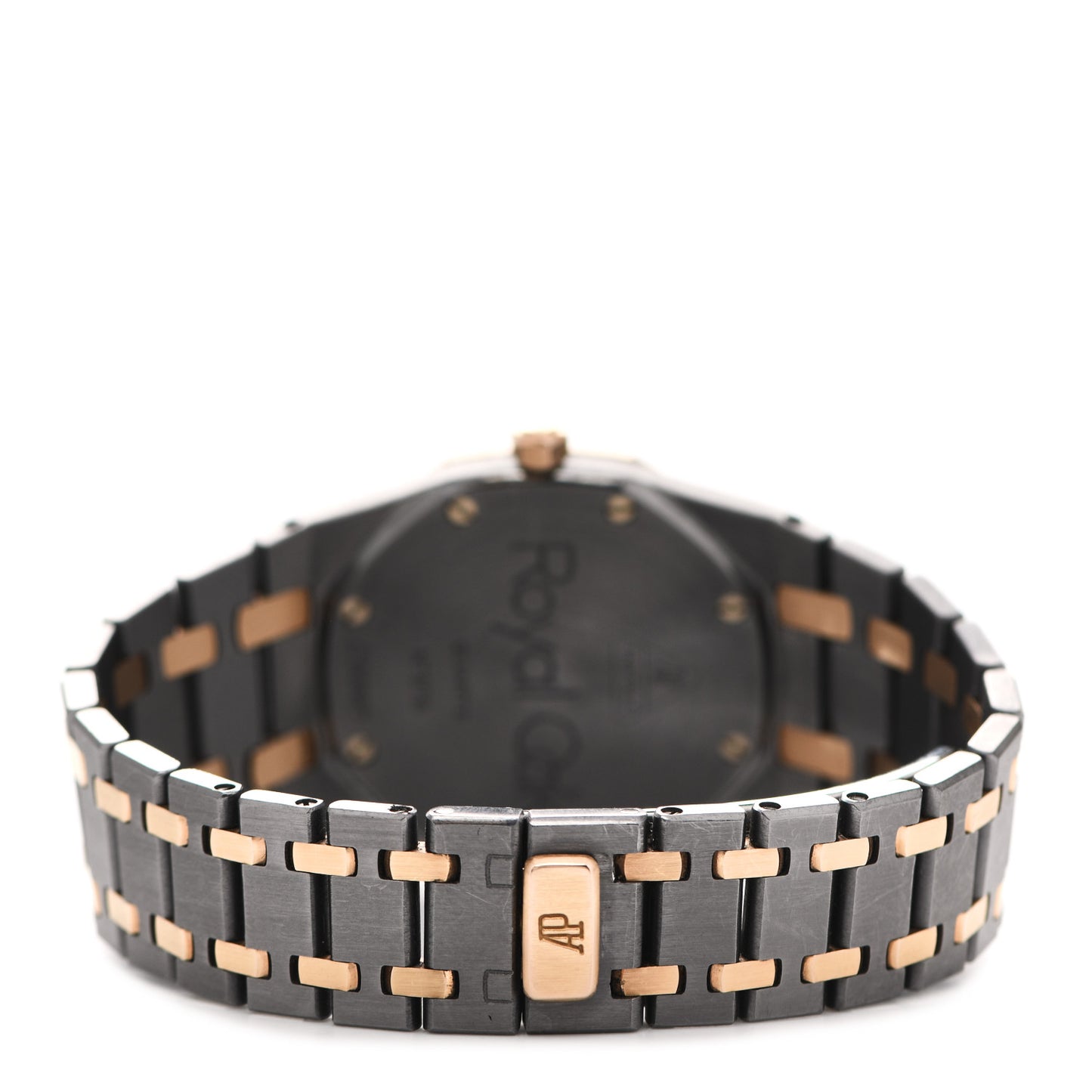 Tantalum 18K Rose Gold 33mm Royal Oak Quartz Watch Grey 56175TR.OO.0789TR.01